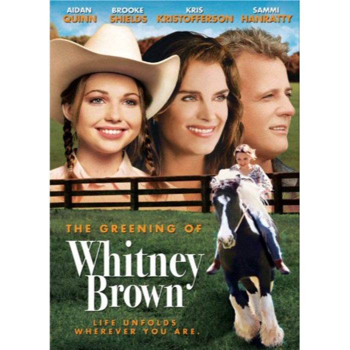 Greening of Whitney Brown DVD - movie cover art