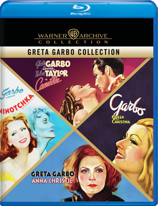 Greta Garbo - 4 Film Collection (MOD) (BluRay Movie) - movie cover art