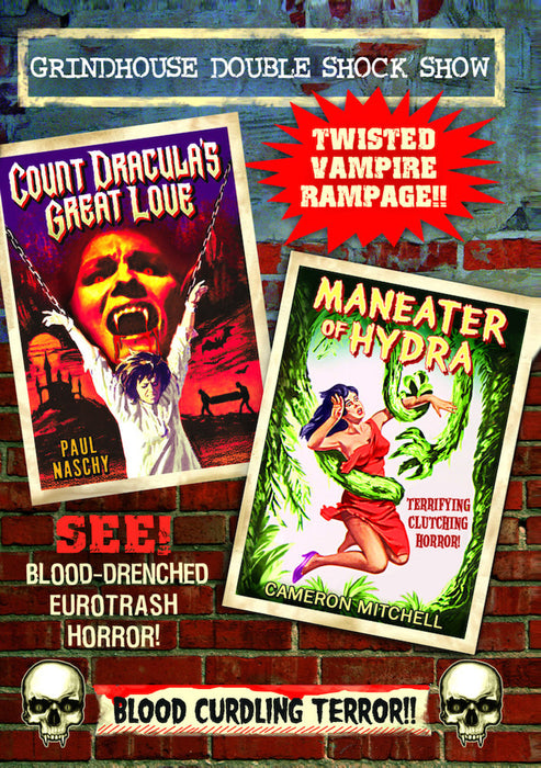 Grindhouse Double Feature: Count Dracula's Great Love / Maneater of Hy (MOD) (DVD MOVIE)