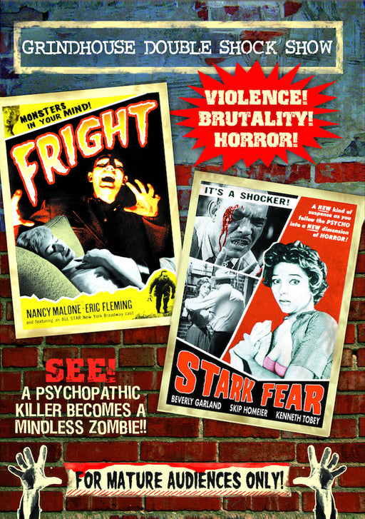 Grindhouse Double Shock Show: Fright (1956) / Stark Fear (1962) (MOD) (DVD MOVIE)