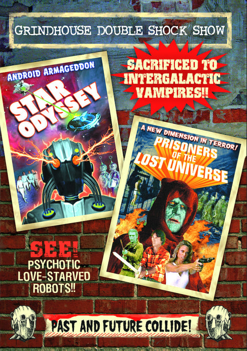 Grindhouse Double Shock Show: Star Odyssey (1979) / Prisoners of the L (MOD) (DVD MOVIE)