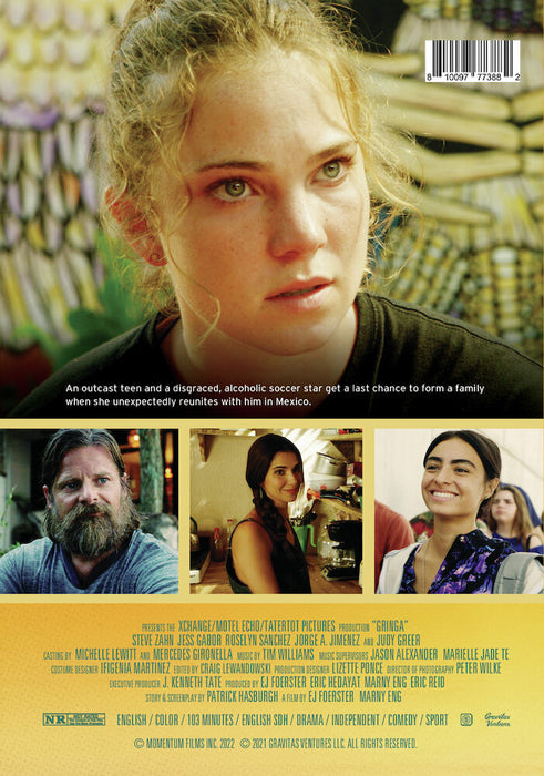 Gringa (MOD) (DVD Movie) - back cover art