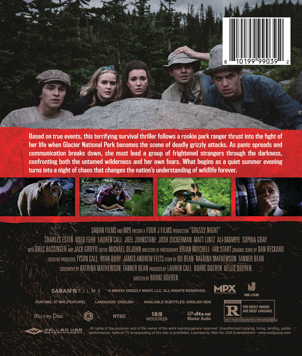 Grizzly Night (MOD) (BluRay Movie) - back cover art