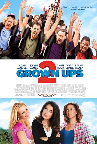 Grown Ups 2 DVD - movie cover art