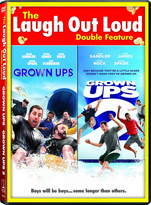 Grown Ups/Grown Ups 2 DVD - movie cover art