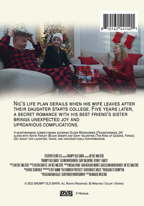 Grumpy Old Santa (MOD) (DVD Movie) - back cover art