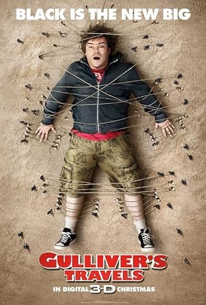 Gulliver's Travels DVD - movie cover art