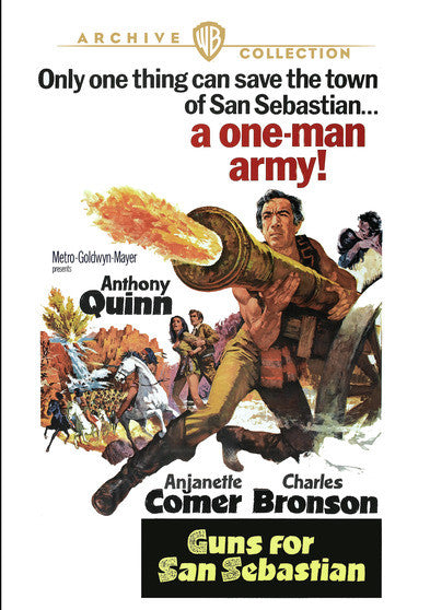 Guns For San Sebastian (MOD) (DVD Movie) - movie cover art