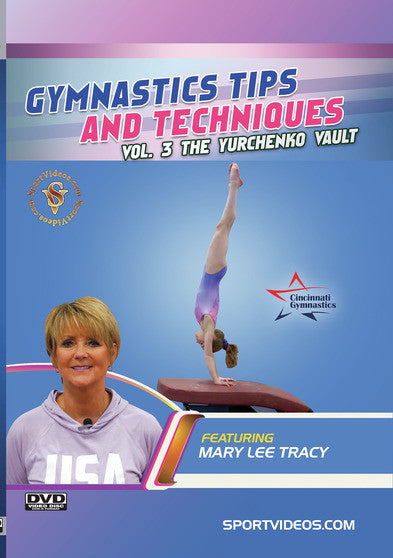 Gymnastics Tips and Techniques - Vol. 3 The Yurchenko Vault (MOD) (DVD Movie) - movie cover art