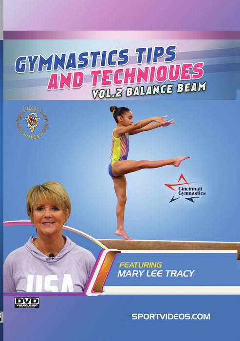 Gymnastics Tips and Techniques Vol. 2 - Balance Beam (MOD) (DVD Movie) - movie cover art