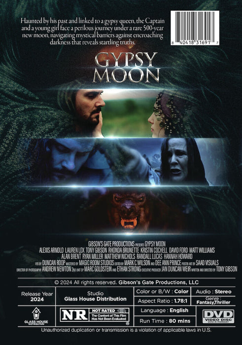 Gypsy Moon (MOD) (DVD Movie) - back cover art