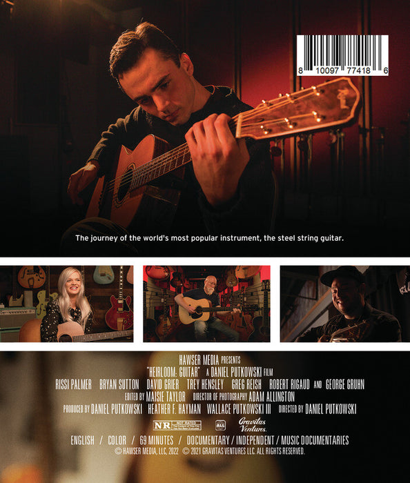 HEIRLOOM: Guitar (MOD) (BluRay Movie) - back cover art