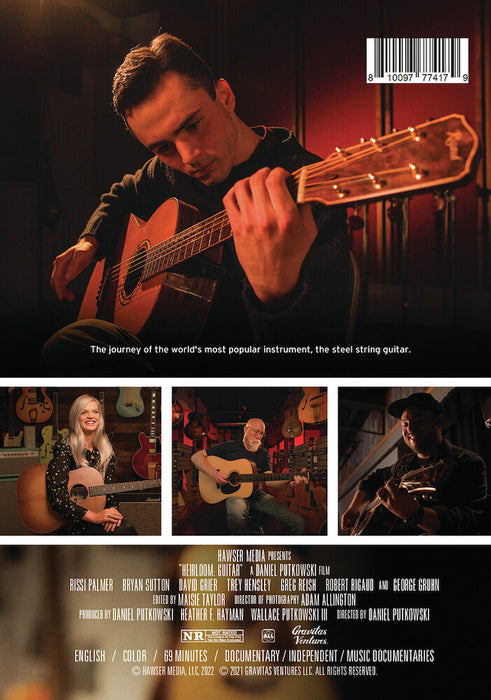 HEIRLOOM: Guitar (MOD) (DVD Movie) - back cover art