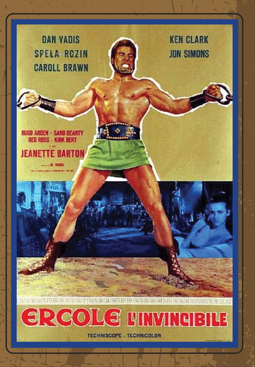 HERCULES THE INVINCIBLE (aka Ercole l'invincibile) (MOD) (DVD Movie) - movie cover art