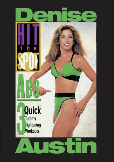 HIT THE SPOT - ABS: 3 QUICK TUMMY TIGHTENING WORKOuts (MOD) (DVD Movie) - movie cover art