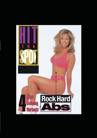 HIT THE SPOT - ROCK HARD ABS: 4 QUICK SCULPTING WORKOUTS (MOD) (DVD Movie) - movie cover art