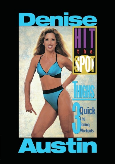 HIT THE SPOT - THIGHS: 3 QUICK LEG TONING WORKOUTS (MOD) (DVD Movie) - movie cover art