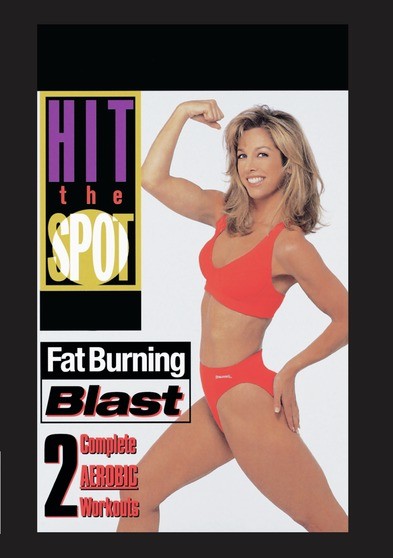 HIT THE SPOT-FAT BURNING BLAST: 2 COMPLETE AEROBIC WORKOUTS (MOD) (DVD Movie) - movie cover art