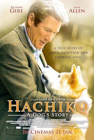 Hachi: A Dog's Tale DVD - movie cover art