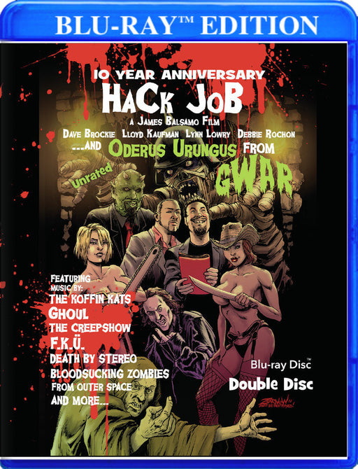 Hack Job 10 Year Anniversary (MOD) (BluRay Movie) - movie cover art