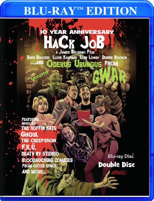 Hack Job 10 Year Anniversary (MOD) (BluRay Movie) - movie cover art