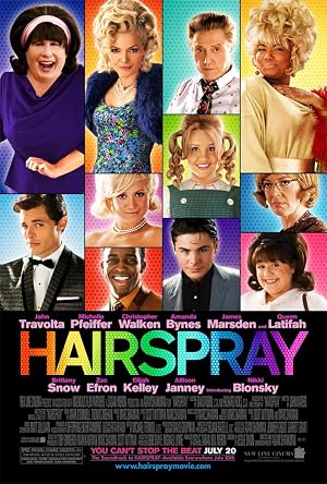 Hairspray DVD - movie cover art