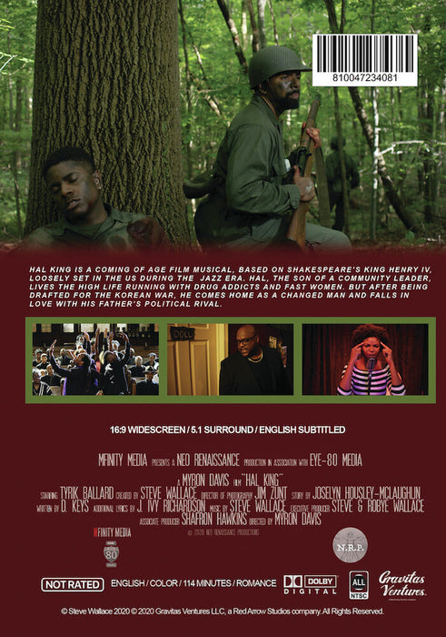 Hal King (MOD) (DVD Movie) - back cover art