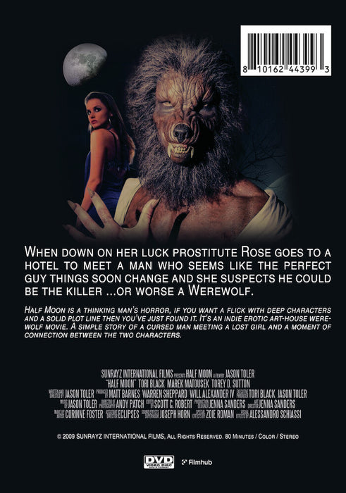 Half Moon (MOD) (DVD Movie) - back cover art