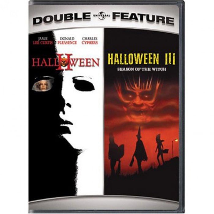Halloween II / Halloween III: Season of the Witch (MOD) (DVD Movie) - movie cover art