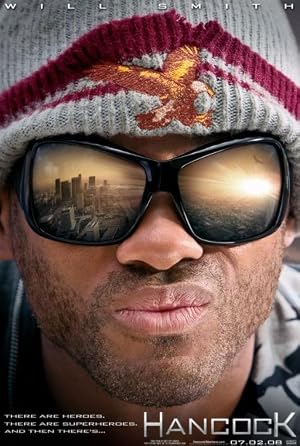 Hancock DVD - movie cover art