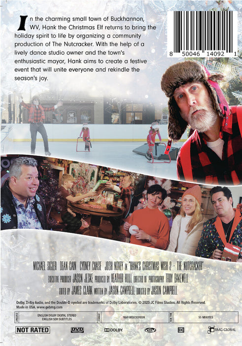 Hank's Christmas Wish 2: The Nutcracker (MOD) (DVD Movie) - back cover art