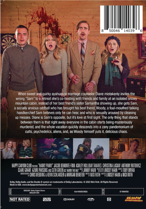 Hanky Panky (MOD) (DVD Movie) - back cover art