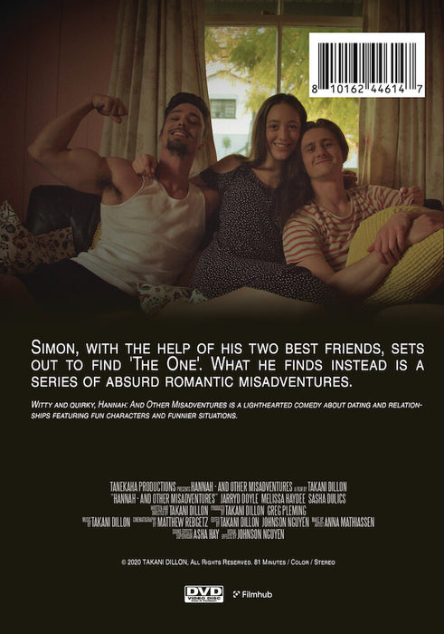 Hannah: And Other Misadventures (MOD) (DVD Movie) - back cover art