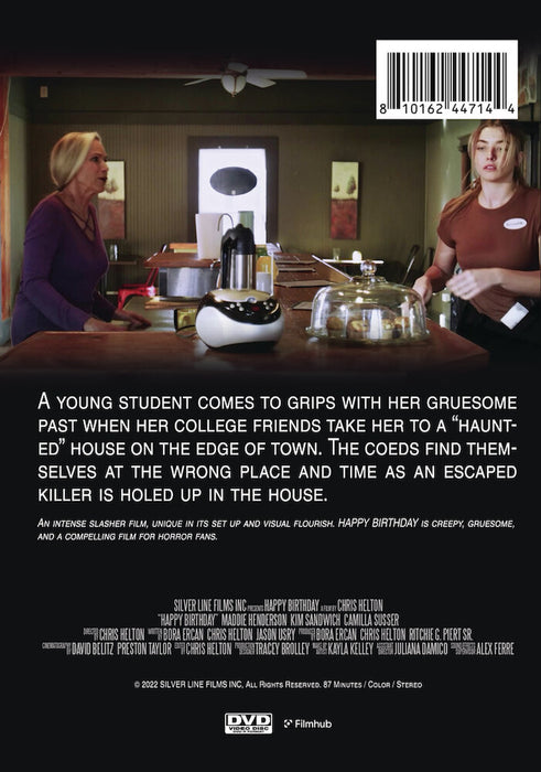 Happy Birthday (MOD) (DVD Movie) - back cover art