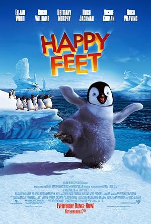 Happy Feet Blu-ray - movie cover art