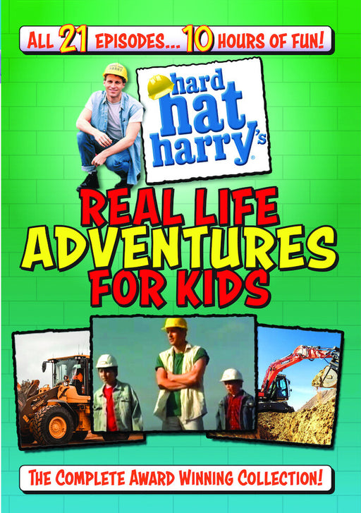 Hard Hat Harry's Real Life Adventures for Kids (MOD) (DVD Movie) - movie cover art