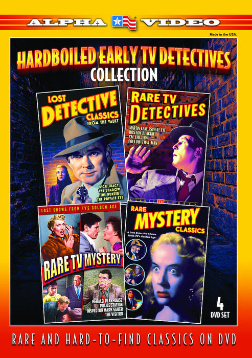 Hardboiled Early TV Detectives Collection (MOD) (DVD MOVIE)