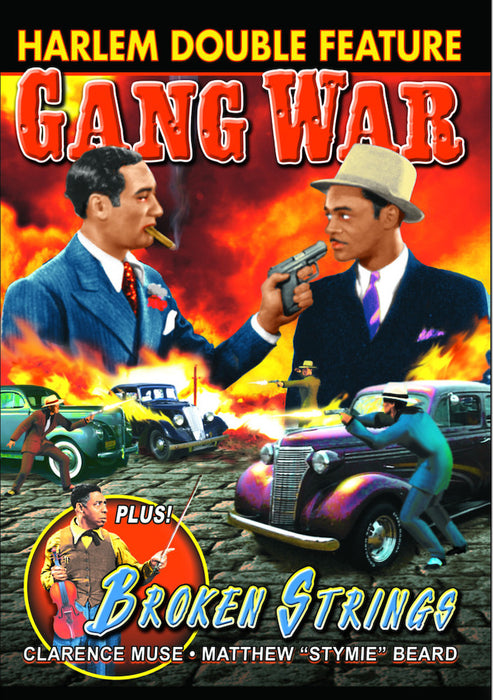 Harlem Double Feature: Gang War (1940) / Broken Strings (1940) (MOD) (DVD MOVIE)