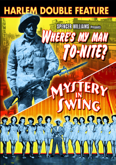 Harlem Double Feature: Where's My Man, To-Nite? (1943) / Mystery In Sw (MOD) (DVD MOVIE)
