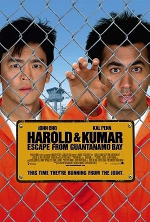 Harold & Kumar Escape From Guantanamo Bay DVD - movie cover art