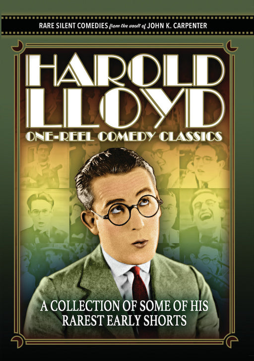 Harold Lloyd One-Reel Comedy Classics (MOD) (DVD MOVIE) - movie cover art