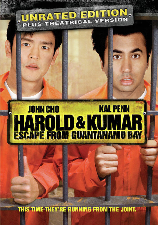 Harold and Kumar Escape from Guantanamo Bay (rated/unrated) (MOD) (DVD Movie) - movie cover art