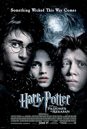 Harry Potter and the Prisoner of Azkaban DVD - movie cover art