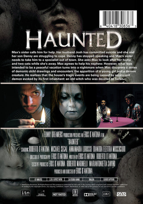 Haunted (MOD) (DVD Movie) - back cover art