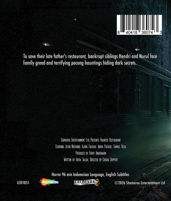 Haunted Restaurant (MOD) (BluRay Movie) - back cover art