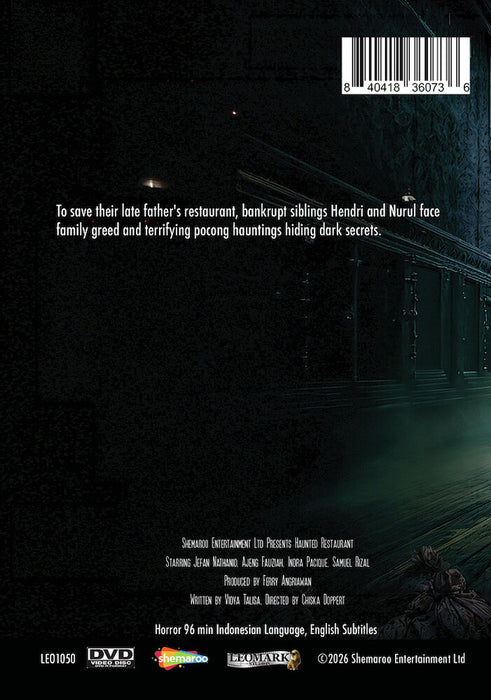 Haunted Restaurant (MOD) (DVD Movie) - back cover art