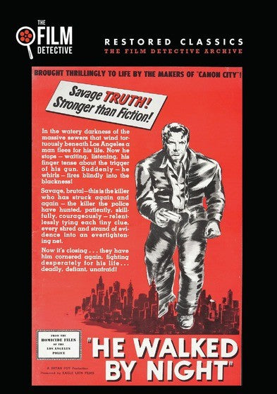 He Walked by Night (The Film Detective Restored Version) (MOD) (DVD Movie) - movie cover art