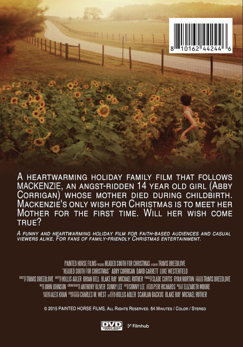 Headed South For Christmas (MOD) (DVD Movie) - back cover art