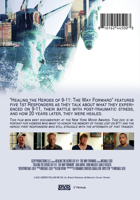 Healing the Heroes of 9-11: The Way Forward (MOD) (DVD Movie) - back cover art