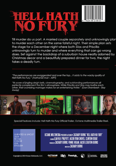 Hell Hath No Fury (MOD) (DVD Movie) - back cover art